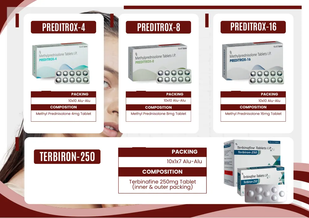 Acroveda & Dermacare catalogue, page 15: Preditrox-8, Preditrox-4, Terbiron-250, Preditrox-16