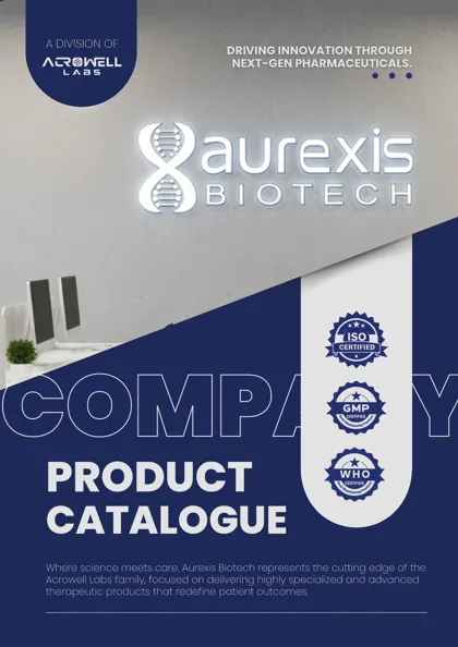 Aurexis Biotech catalogue cover
