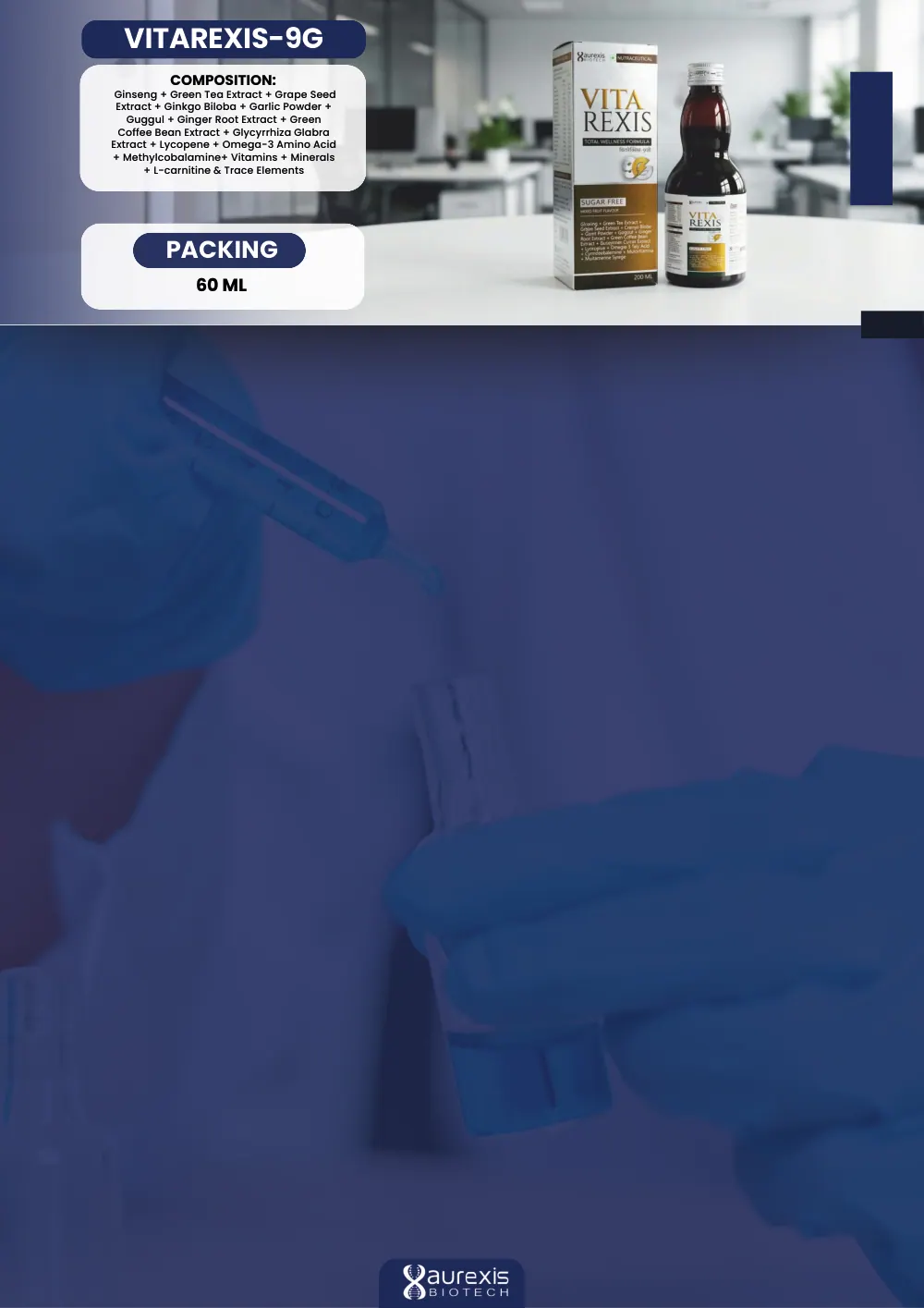 Aurexis Biotech catalogue, page 23: Vitarexis-9G