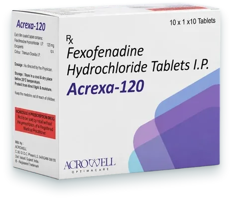 Acrexa-120 tablets pack — Acrowell Dermacare