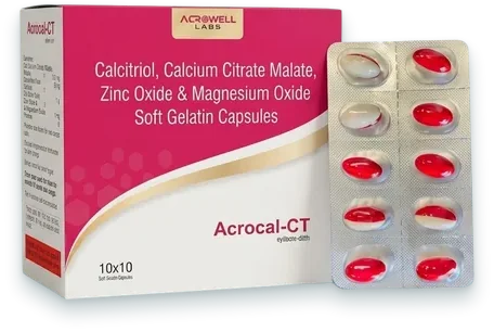 Acrocal-CT softgels pack — Acrowell Labs