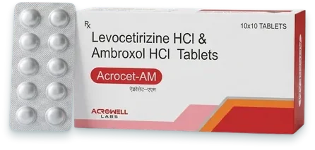 Acrocet-AM tablets pack — Acrowell Labs