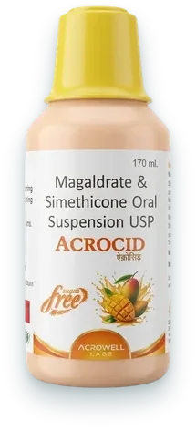 Acrocid syrups & suspensions pack — Acrowell Labs