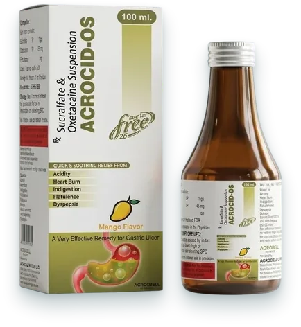 Acrocid-OS syrups & suspensions pack — Acrowell Labs