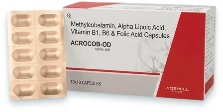 Acrocob-OD capsules pack — Acrowell Labs