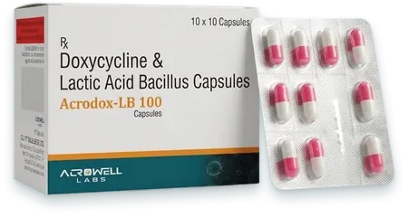 Acrodox-LB100 capsules pack — Acrowell Labs