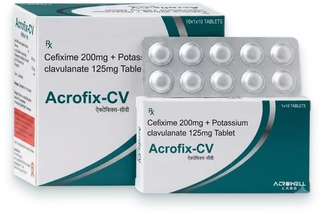 Acrofix-CV tablets pack — Acrowell Labs