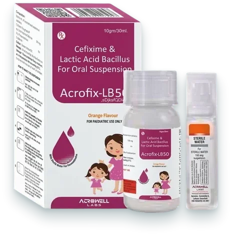 Acrofix-LB50 dry syrups pack — Acrowell Labs
