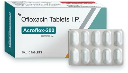 Acroflox-200 tablets pack — Acrowell Labs