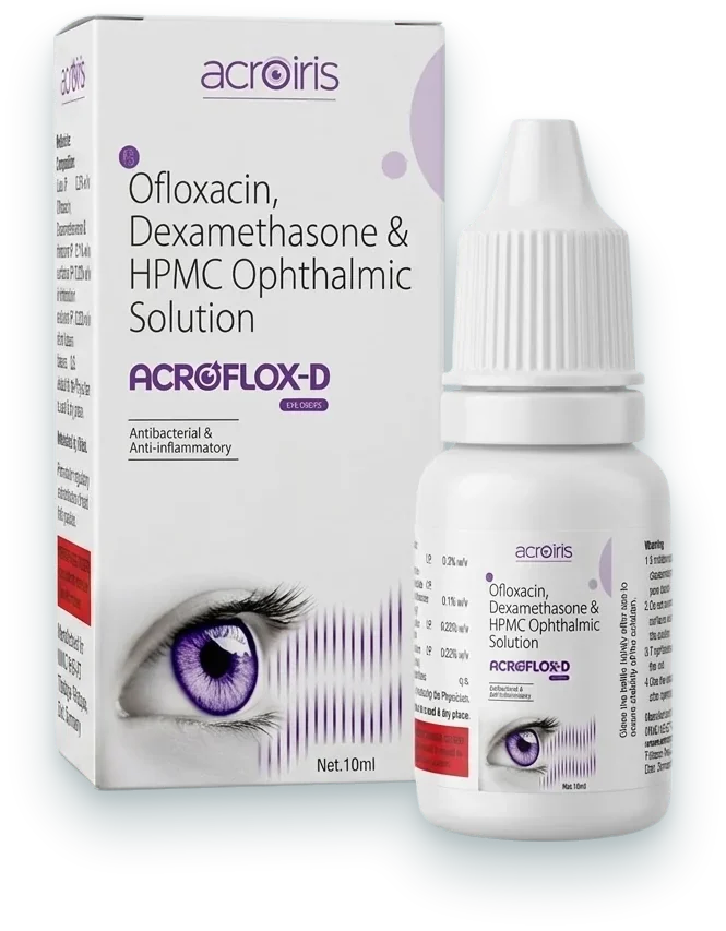 Acroflox-D Eye Drops