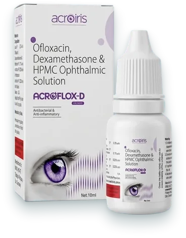 Acroflox-D Eye Drops eye & ear drops pack — Acroiris