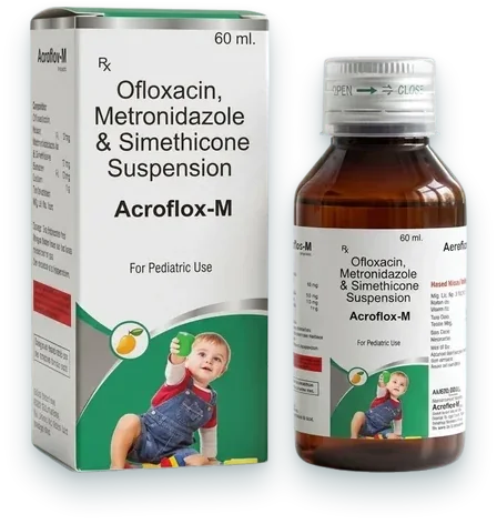 Acroflox-M syrups & suspensions pack — Acrowell Labs