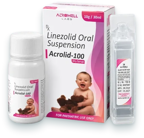 Acrolid-100 dry syrups pack — Acrowell Labs