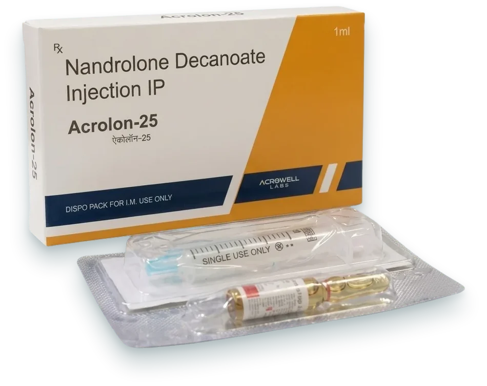 Acrolon-25 (Nandrolone Decanoate 25mg Injection) injections pack by Acrowell Labs