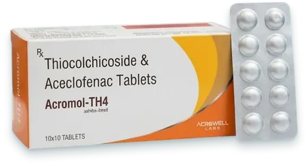 Acromol-TH4 tablets pack — Acrowell Labs