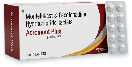 Acromont Plus tablets pack — Acrowell Labs