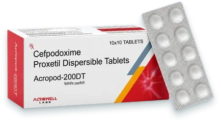 Acropod-200DT tablets pack — Acrowell Labs