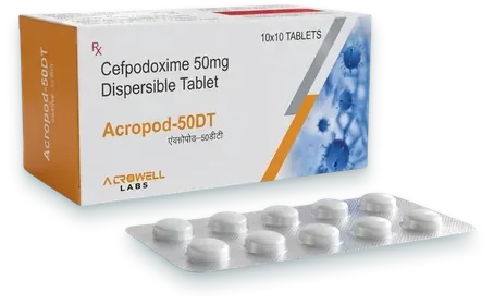 Acropod-50DT tablets pack — Acrowell Labs