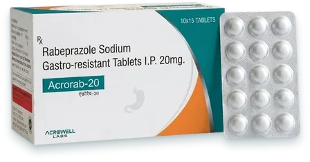 Acrorab-20 tablets pack — Acrowell Labs