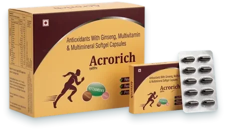 Acrorich softgels pack — Acrowell Labs