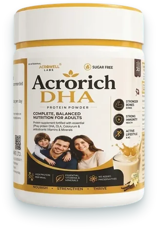 Acrorich-DHA sachets & powders pack — Acrowell Labs