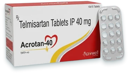 Acrotan-40 tablets pack — Acrowell Lifecare