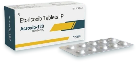 Acroxib-120 tablets pack — Acrowell Labs