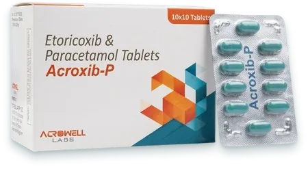 Acroxib-P tablets pack — Acrowell Labs