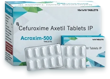 Acroxim-500 tablets pack — Acrowell Labs