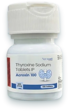 Acroxin-100 tablets pack — Acrowell Lifecare
