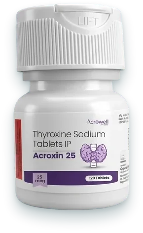 Acroxin-25 tablets pack — Acrowell Lifecare