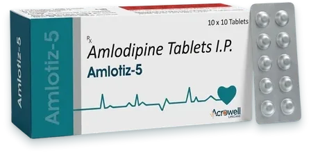 Amlotiz-5 tablets pack — Acrowell Lifecare