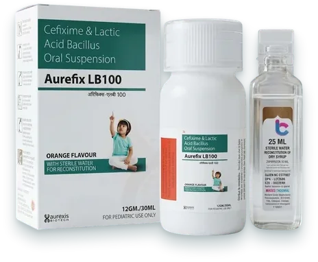 Aurefix-LB100 syrups & suspensions pack — Aurexis Biotech