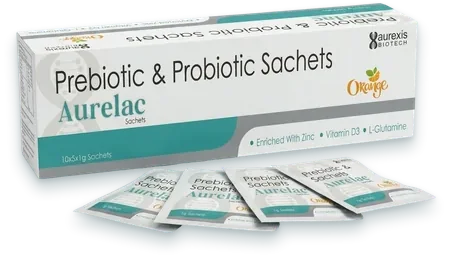 Aurelac Sachets sachets & powders pack — Aurexis Biotech