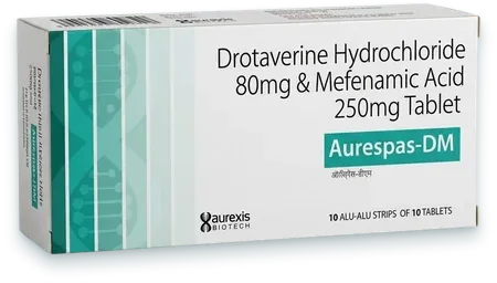 Aurespas-DM tablets pack — Aurexis Biotech