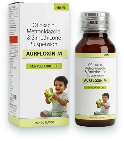 Aurfloxin-M syrups & suspensions pack — Aurexis Biotech