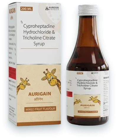 Aurigain syrups & suspensions pack — Aurexis Biotech