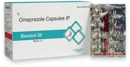 Besizole-20 capsules pack — Acrowell Labs