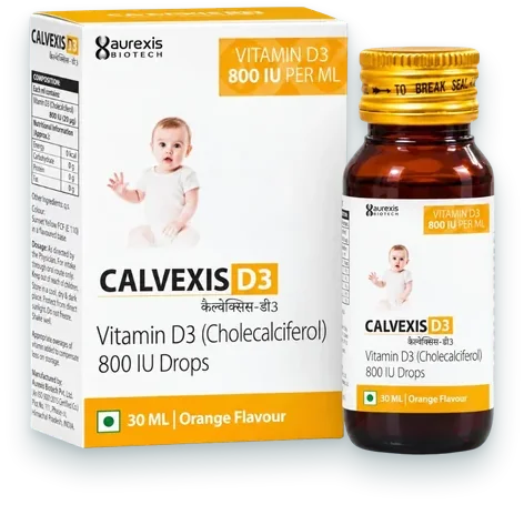 Calvexis-D3 softgels pack — Aurexis Biotech