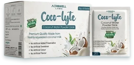 Cocolyte sachets & powders pack — Acrowell Labs