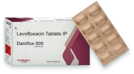 Daniflox-500 tablets pack — Acrowell Labs