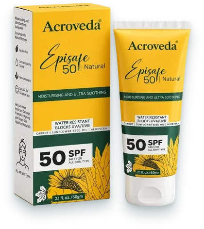 Episafe-50 Natural sunscreens pack — Acroveda