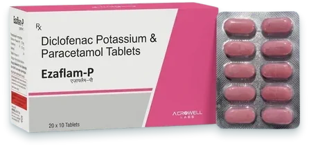 Ezaflam-P tablets pack — Acrowell Labs