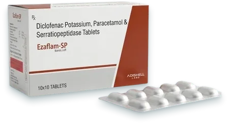 Ezaflam-SP tablets pack — Acrowell Labs