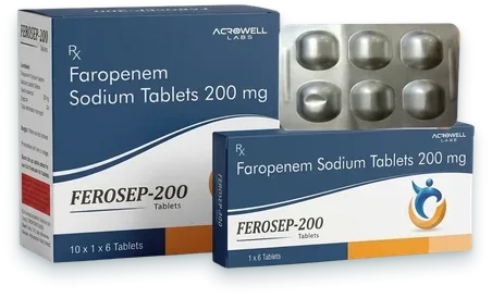 Farosep-200 tablets pack — Acrowell Labs
