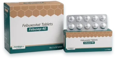 Febusep-40 tablets pack — Acrowell Labs