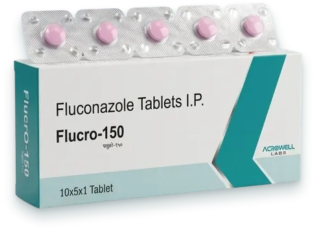 Flucro-150 tablets pack — Acrowell Labs