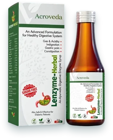 Lenzyme Herbal syrups & suspensions pack — Acroveda