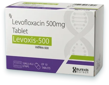 Levorexis-500 tablets pack — Aurexis Biotech