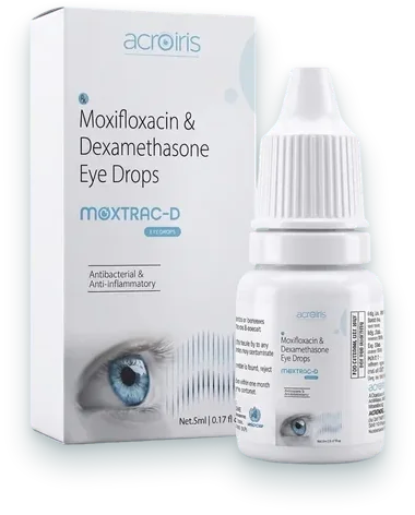 Moxtrac-D eye & ear drops pack — Acroiris